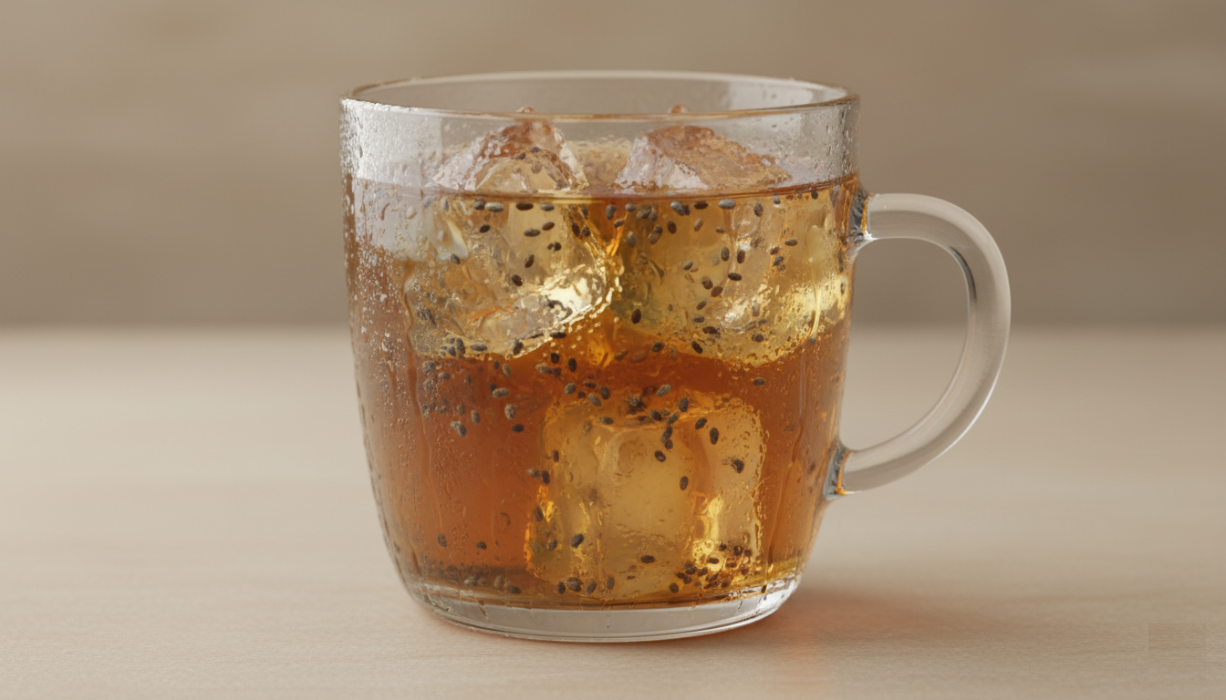 Teh Chia Seed Rumahan